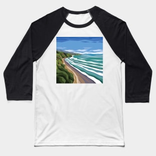Raglan Beach Baseball T-Shirt
